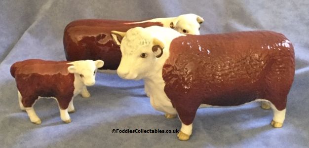 Beswick Hereford Cattle Collection